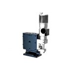 40X40mm EXC-Lager, Stahl, Z-Achse, (Vertikale Platform/Horizontal Base) Side Sub-Micron Worm-screw Mikrometer, +/-6.5mm, 6-32 Gewinde, Rechtshändig