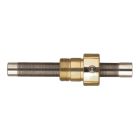34mm Travel Fine-Pitch Screw, 0.25mm/thd, Flat Carbide Tip, 9.5mm Shank Diameter, Locking