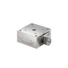 Goniomètre 40X40mm, compatible vide V6, acier inoxydable, 1 axe, +/-20 degrés, axe 35mm Ht, vis sans fin, M4 Thd