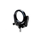 Gimballed Mirror Holder for 130mm Optic with Screw Adjust and Rod