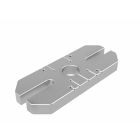 High Vacuum Baseplate for M16 threaded or 25mm and 40mm square parts