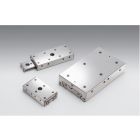 40X100mm Triple-Row EXC Bearing, Stainless Steel, X-Axis Slide, (Free Sliding), +/-30mm, M4 Threads