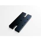 Slotted base for 40mm inch mounts