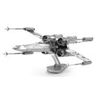 X Space Fighter, Stainless Steel Metal Art Model Kit