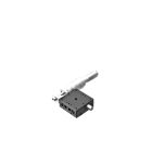 40X40mm EXC Bearing, Steel, X-Axis Stage, Side Differential Micrometer, +/-6.5mm, 6-32 Threads, Right-handed
