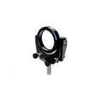 Gimballed Mirror Holder for 100mm Optic with Screw Adjust and Rod