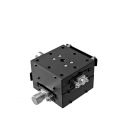 Goniomètre 65X65mm, roulements EXC, 2 axes, +/-20 deg, 50mm Axis Ht, Worm-gear, 1/4-20 Thd