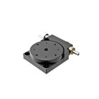 40mm Durchmesser, Messing, Lager-Rotationstisch mit geläppter Oberfläche, Manuelle 360-Grad-Drehung, +/-5 Deg-Fein-Einstellung, Sechskantschraubenantrieb, M3 Gewinde